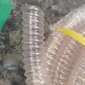 Ống Nhựa PU Gân Đồng Phi 40 – Ống Hút Bụi Công Nghiệp